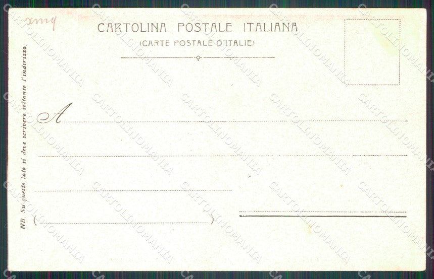 Militari Reggimentali 44º Reggimento Fanteria San Polo 1904 cartolina XF4954 – retro