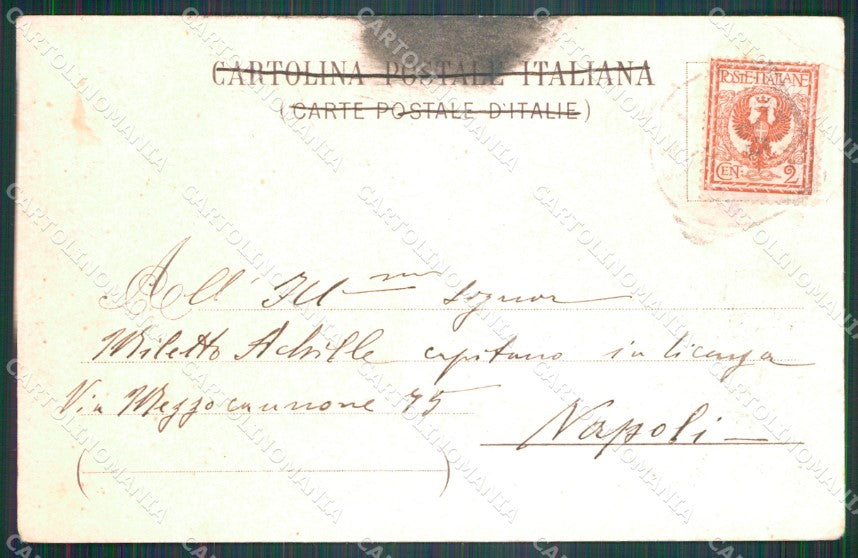 Militari Reggimentali 48º Reggimento Fanteria PIEGHINA cartolina XF4968 – retro