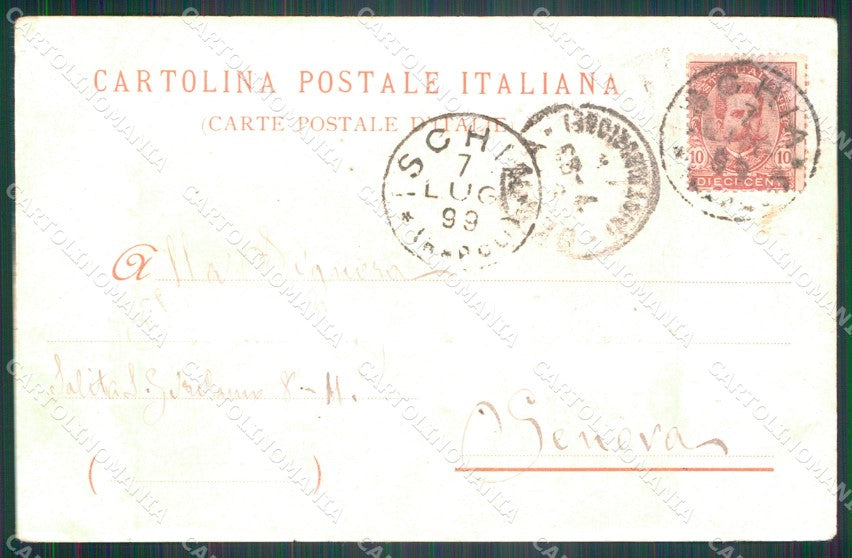 Militari 49º Reggimento Fanteria Villafranca ABRASA cartolina XF4983 – retro