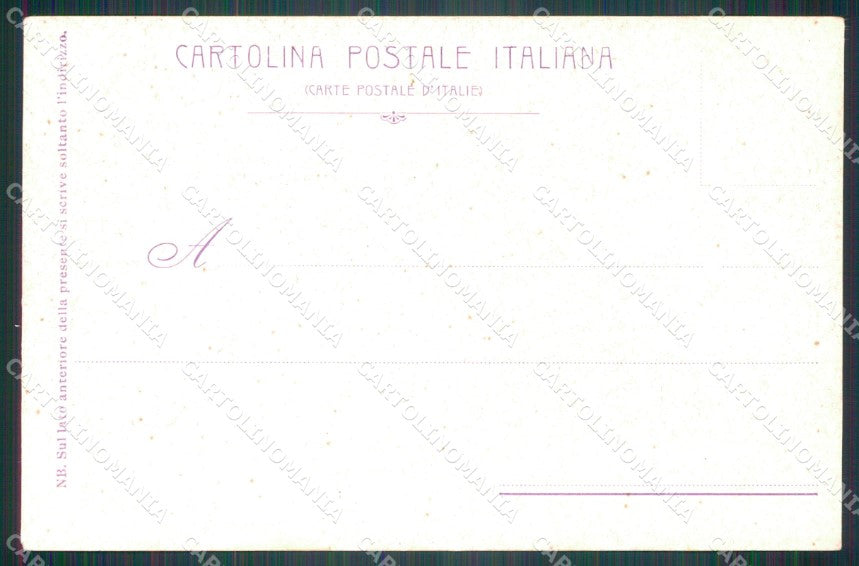 Militari Reggimentali 49º Reggimento Fanteria Villafranca cartolina XF4984 – retro
