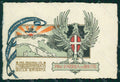 Militari 55º Reggimento Fanteria Brigata Marche Treviso cartolina XF5077 – fronte