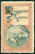 Militari Reggimentali 56º Reggimento Fanteria Brigata Marche cartolina XF5101 – fronte
