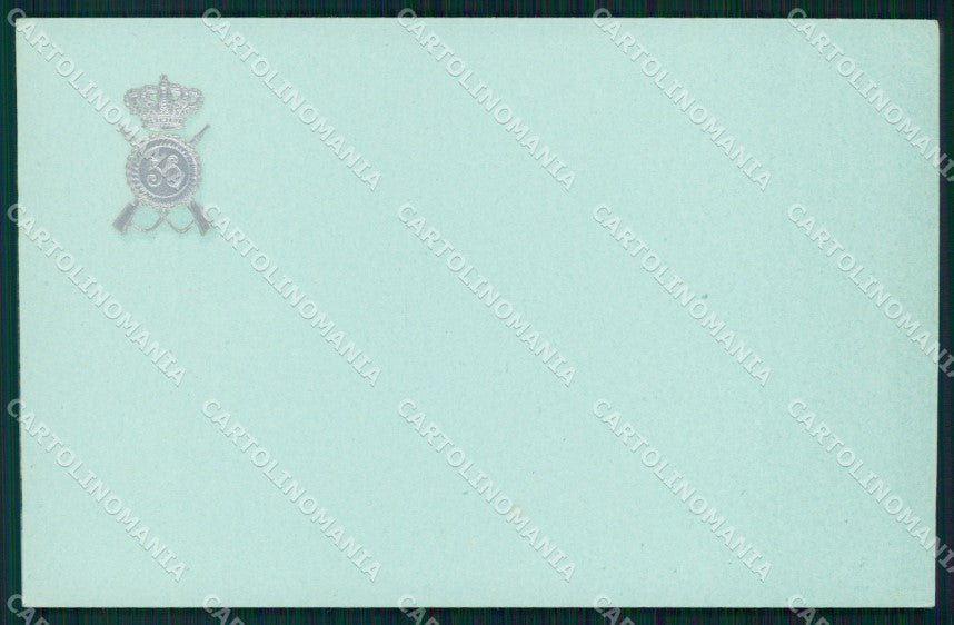 Militari Reggimentali 56º Reggimento Fanteria cartolina XF5109 – fronte