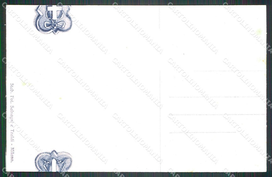 Militari 56º Reggimento Fanteria Programma Musicale cartolina XF5115 – retro