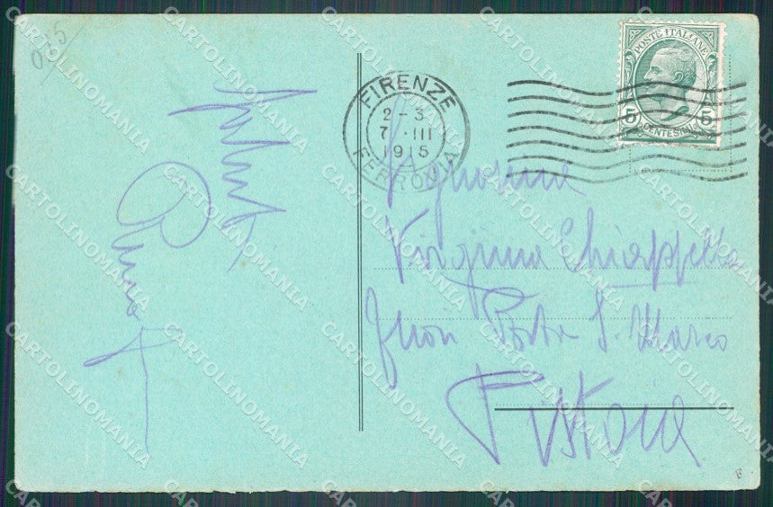 Militari Reggimentali 62º Reggimento Fanteria cartolina XF5207 – retro