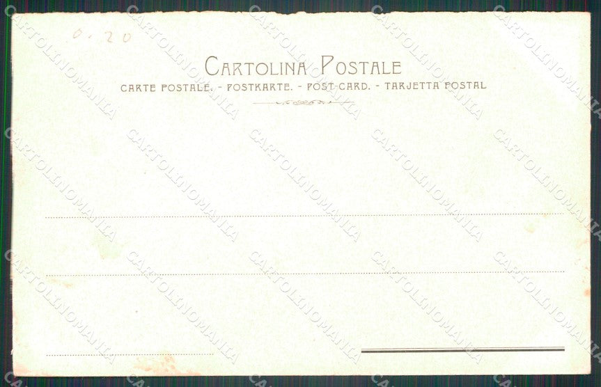 Militari Reggimentali 66º Reggimento Fanteria Vicenza cartolina XF5256 – retro