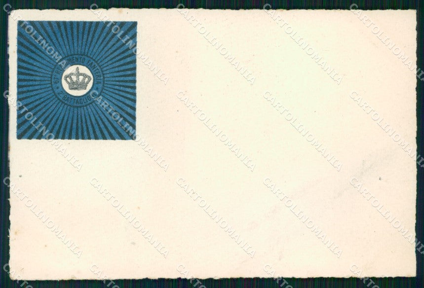Militari Reggimentali 67º Reggimento Fanteria II Battaglione cartolina XF5258 – fronte