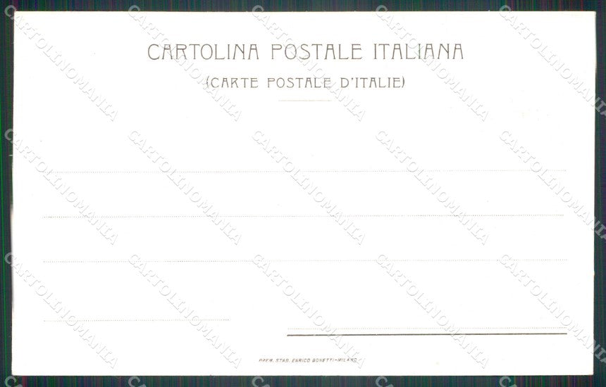 Militari Reggimentali 71º Reggimento Fanteria Battaglia Custoza cartolina XF5320 – retro