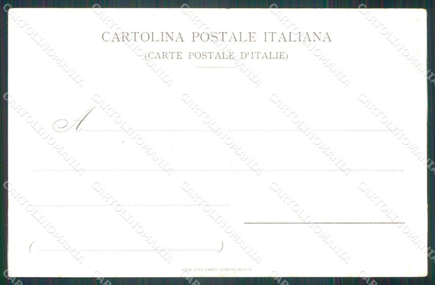 Militari Reggimentali 71º Reggimento Fanteria Battaglia Custoza cartolina XF5324 – retro