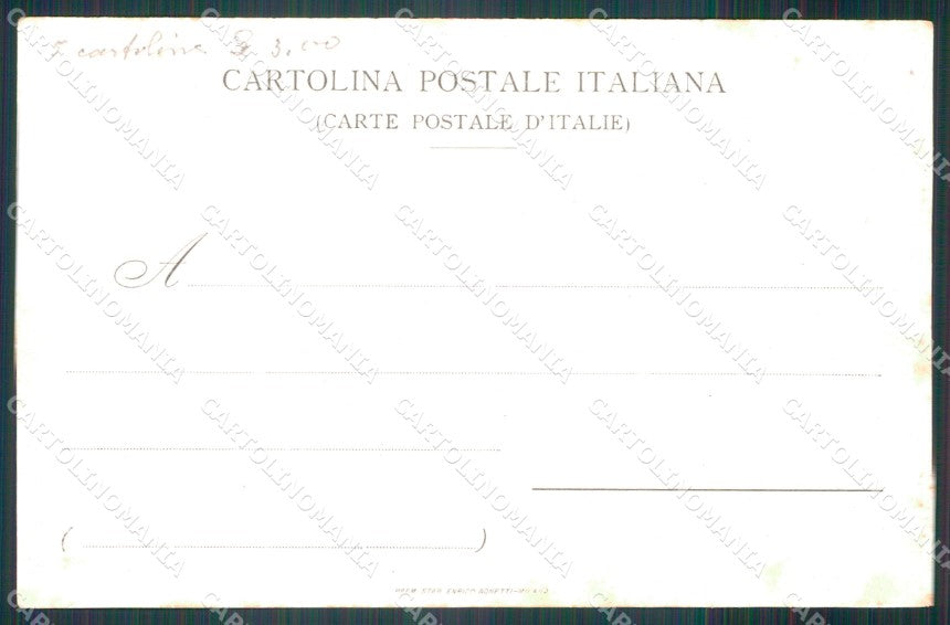 Militari Reggimentali 71º Reggimento Fanteria Battaglia Custoza cartolina XF5327 – retro