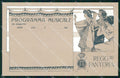 Militari 73º Reggimento Fanteria Programma Musicale cartolina XF5366 – fronte