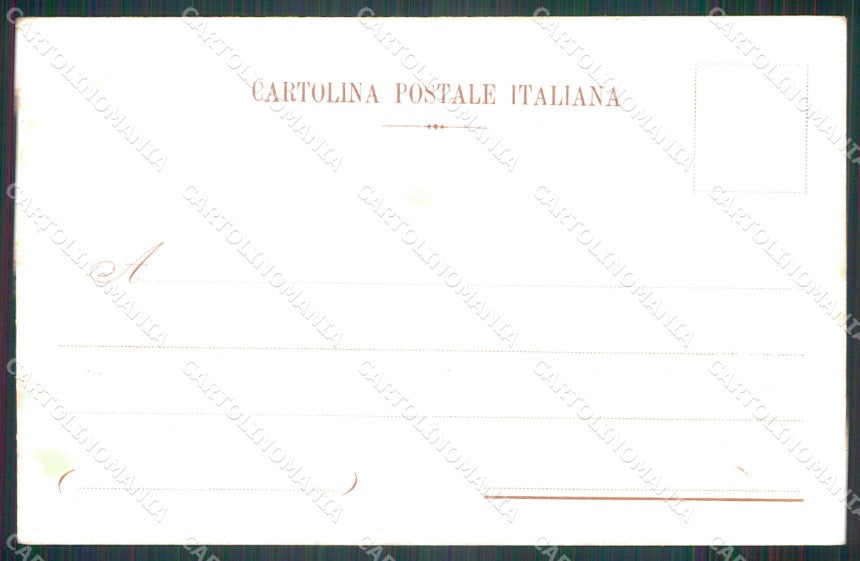 Militari 75º Reggimento Fanteria Campionato Nuoto Lerici cartolina XF5417 – retro