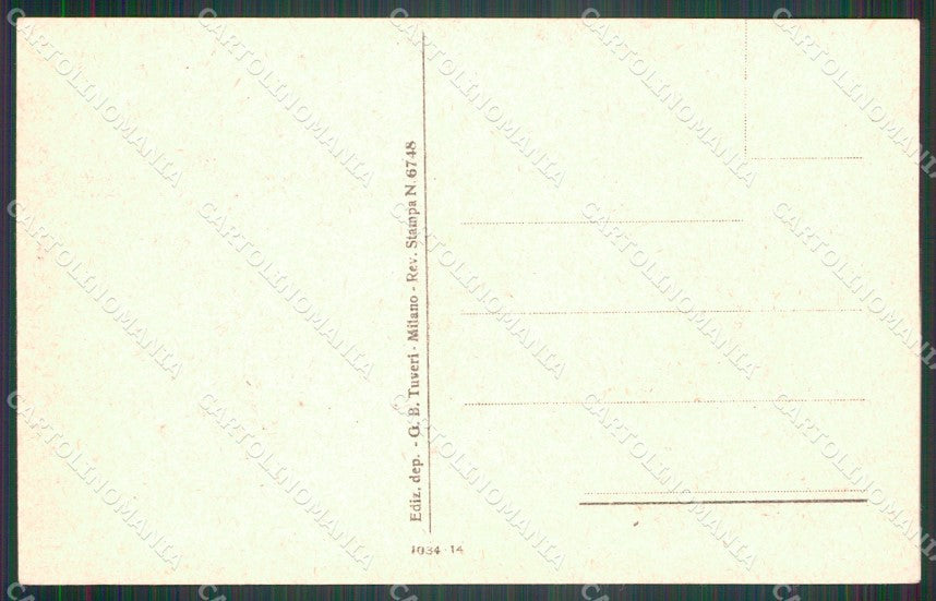 Militari 77º 78º Reggimento Fanteria Brigata Toscana cartolina XF5444 – retro