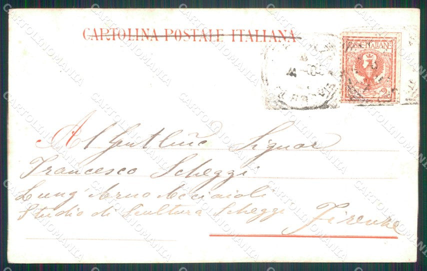 Militari Reggimentali 79º Reggimento Fanteria III Battaglione cartolina XF5487 – retro