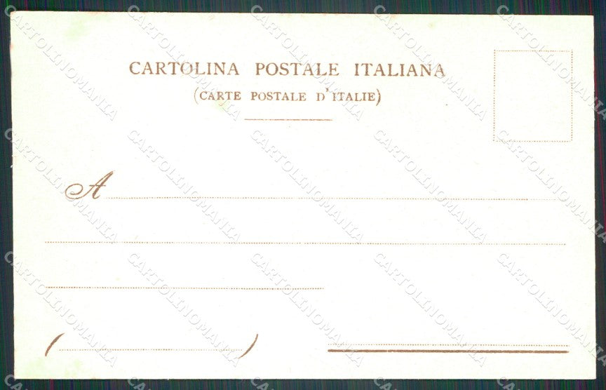 Militari 79º Reggimento Fanteria Istruzione Trombettieri cartolina XF5491 – retro