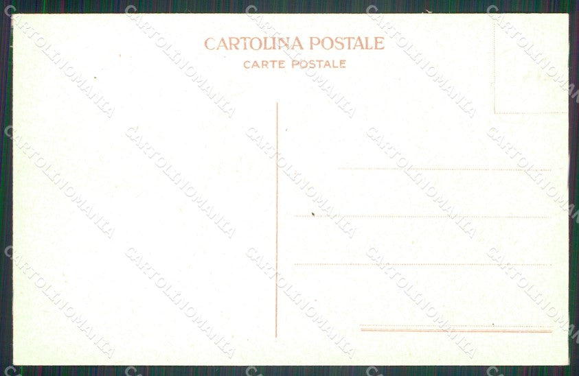Militari Reggimentali 80º Reggimento Fanteria di Marcia cartolina XF5512 – retro
