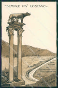 Militari Reggimentali 80º Reggimento Fanteria cartolina XF5519 – fronte