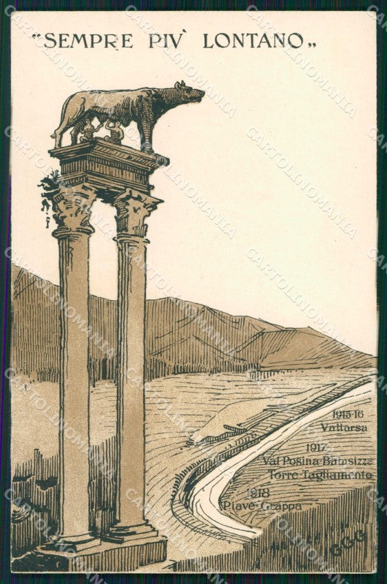 Militari Reggimentali 80º Reggimento Fanteria cartolina XF5519 – fronte