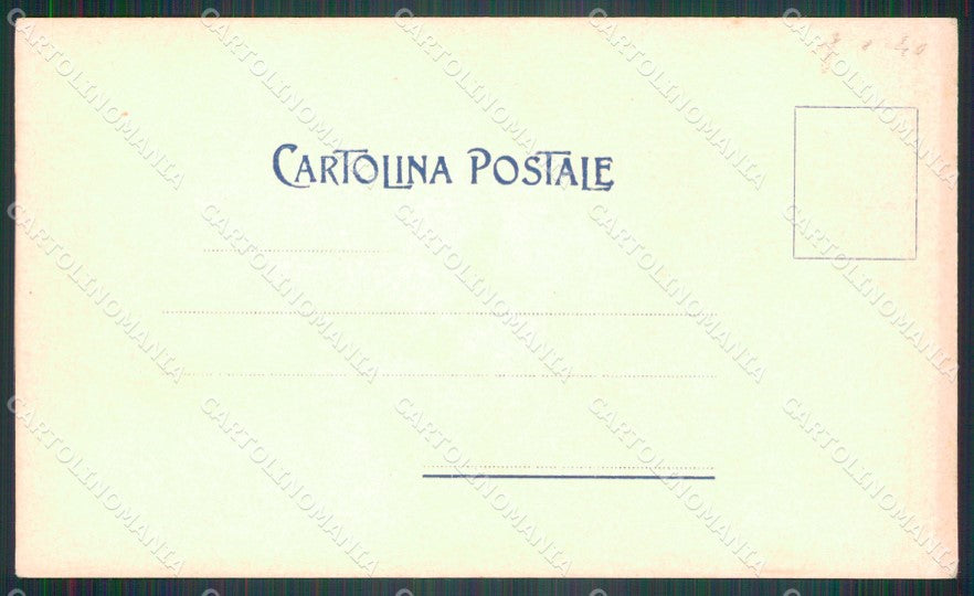 Militari Reggimentali 80º Reggimento Fanteria Brigata Roma cartolina XF5521 – retro