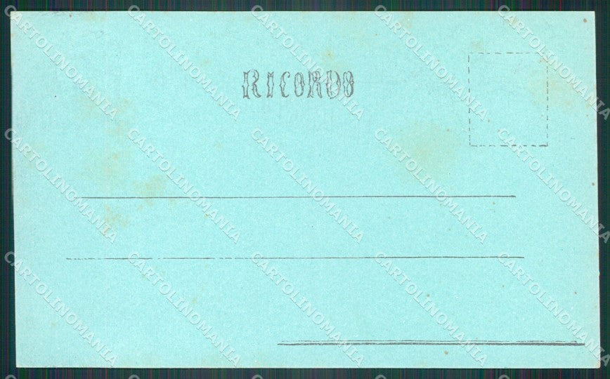 Militari Reggimentali 80º Reggimento Fanteria Giuramento cartolina XF5525 – retro