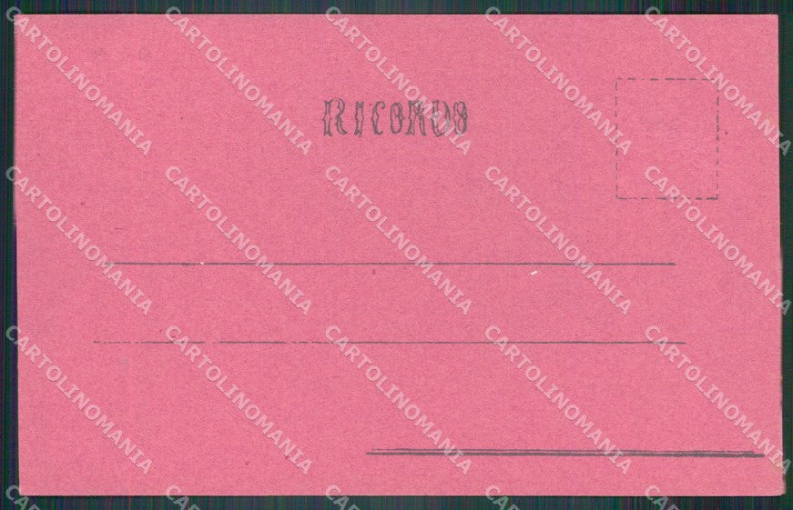 Militari Reggimentali 80º Reggimento Fanteria Giuramento cartolina XF5526 – retro