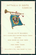 Militari 81º Reggimento Fanteria Brigata Torino Goito cartolina XF5529 – fronte