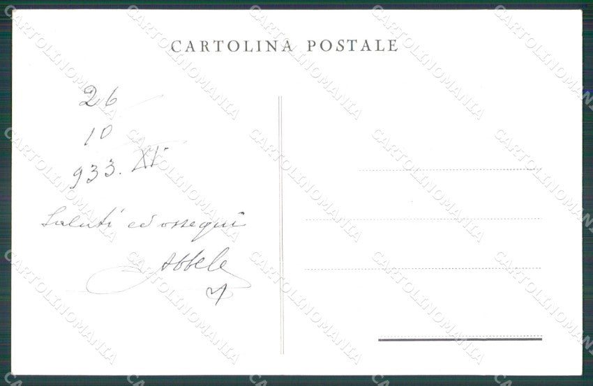 Militari Reggimentali 84º Reggimento Fanteria Venezia cartolina XF5557 – retro