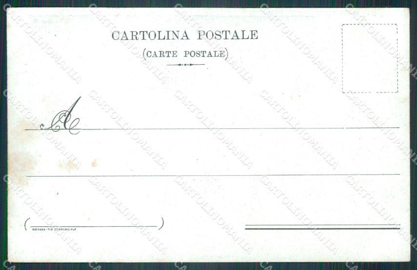 Militari 85º Reggimento Fanteria Caserma Perrone Novara cartolina XF5571 – retro