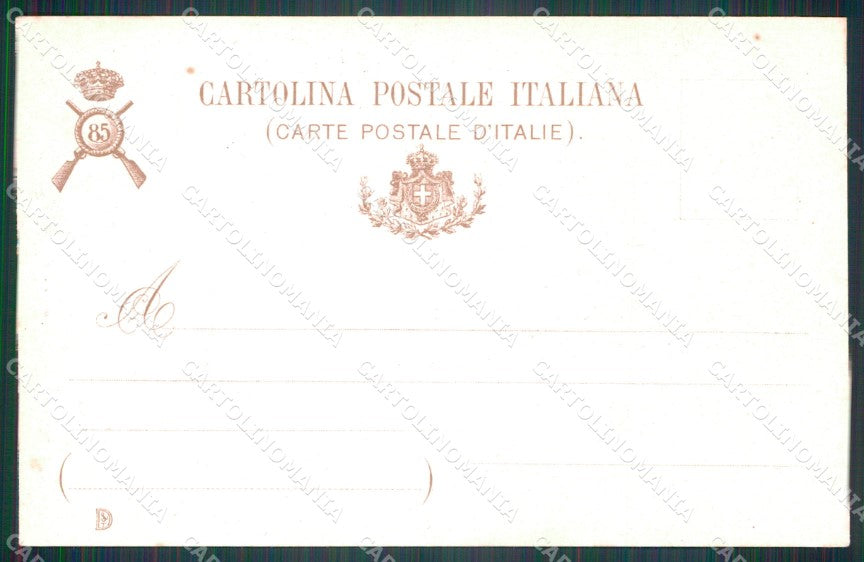 Militari 85º Reggimento Fanteria Brigata Verona serie 91/500 cartolina XF5585 – retro