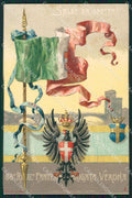 Militari Reggimentali 86º Reggimento Fanteria Brigata Verona cartolina XF5599 – fronte