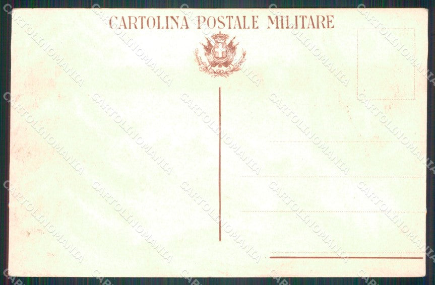 Militari Reggimentali 88º Battaglione M T  SCOLLATA PIEGHINA cartolina XF5612 – retro