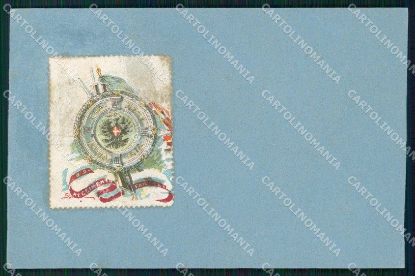 Militari Reggimentali 89º Reggimento Fanteria ABRASA cartolina XF5644 – fronte