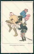 WW1 WWI Austrian Propaganda Anti British cartolina XF6245 – fronte