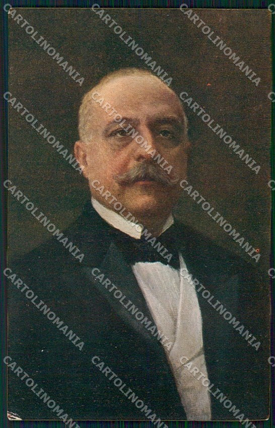 Politica Antonio Salandra Presidente Consiglio Ministri cartolina XF6248 – fronte