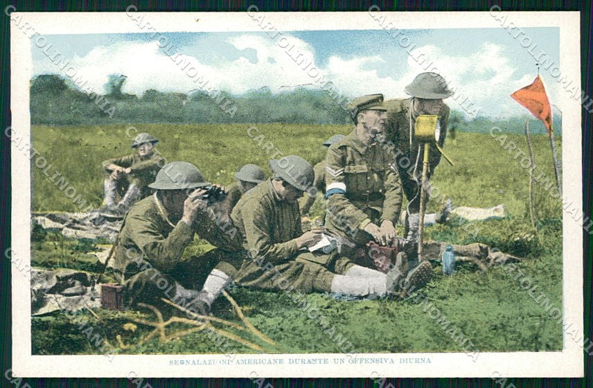 WW1 WWI America Propaganda Soldier cartolina XF6254 – fronte