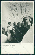 WW2 WWII Militari Cappelano Foto cartolina XF6262 – fronte