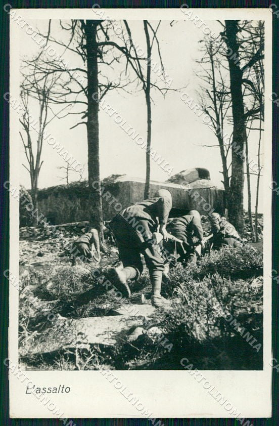 WW2 WWII Militari Fanteria Foto cartolina XF6263 – fronte