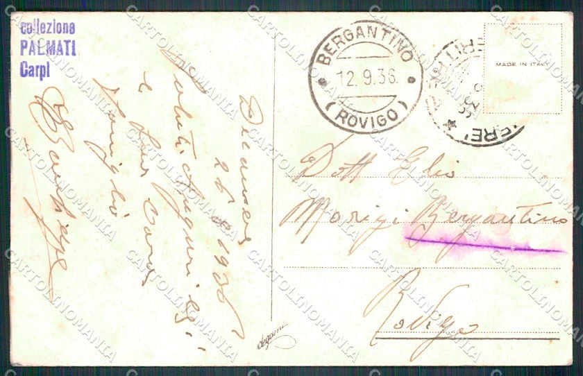 Militari Occupazione Italiana Eritrea Ethnic cartolina XF6270 – retro