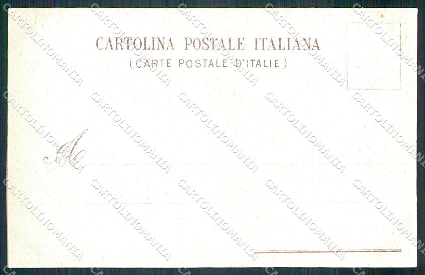 Reali Royalty Savoia Vittorio Emanuele III Regina Elena cartolina XF6338 – retro