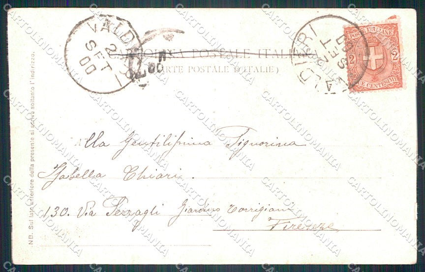 Reali Royalty Savoia Regina Margherita cartolina XF6348 – retro