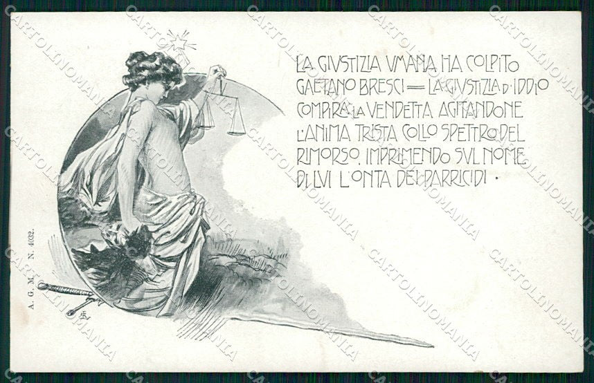 Reali Royalty Savoia Umberto I cartolina XF6370 – fronte