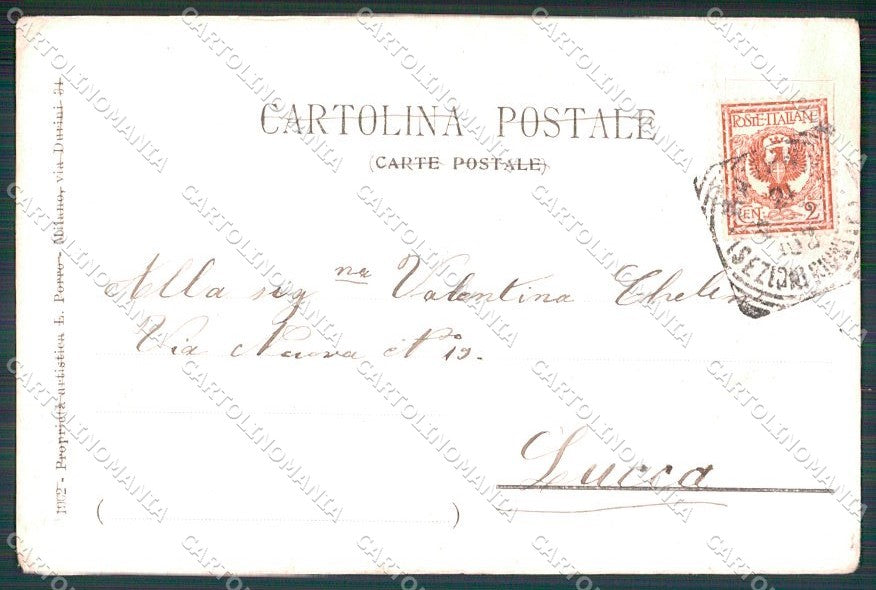 Reali Royalty Savoia cartolina XF6394 – retro