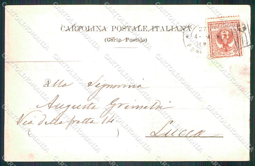 Reali Royalty Savoia Vittorio Emanuele III Loubet cartolina XF6402 – retro