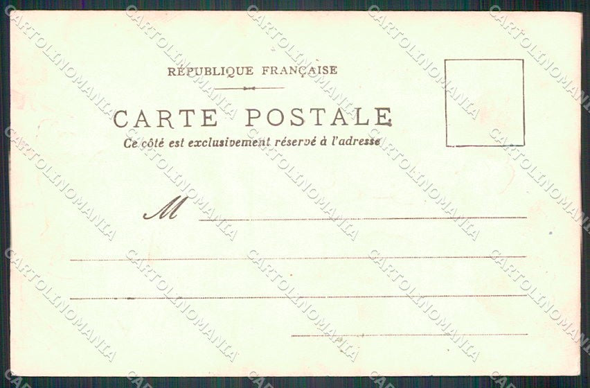 Reali Royalty Savoia Vittorio Emanuele III Loubet San Gottardo cartolina XF6407 – retro