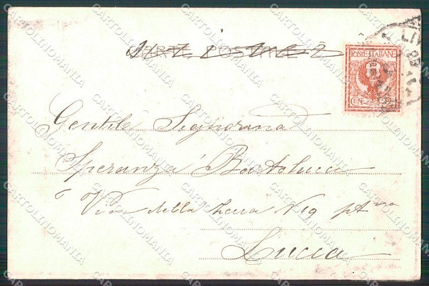 Reali Royalty Savoia Mafalda Alterocca 3855 cartolina XF6423 – retro