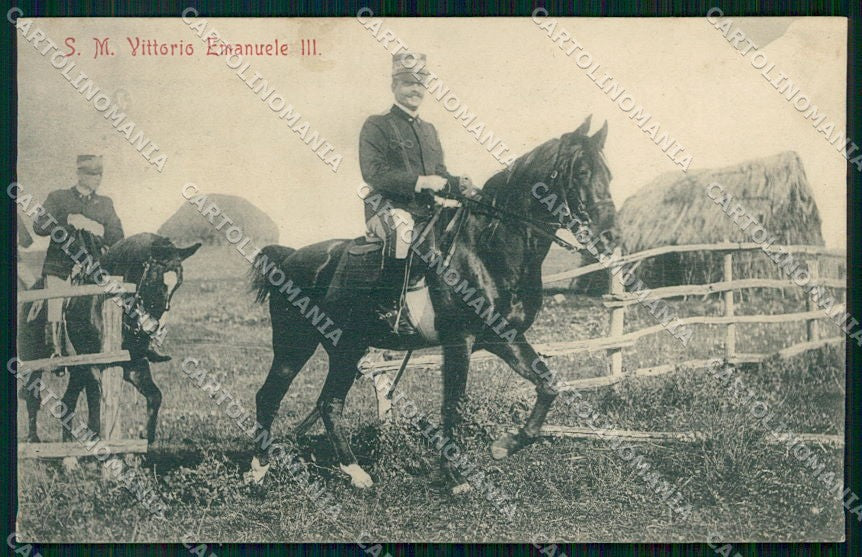 Reali Royalty Savoia Vittorio Emanuele III Roma cartolina XF6448 – fronte