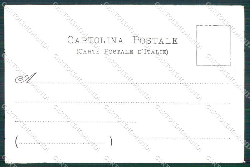 Reali Royalty Savoia Umberto I Villafranca Casamicciola Napoli cartolina XF6474 – retro