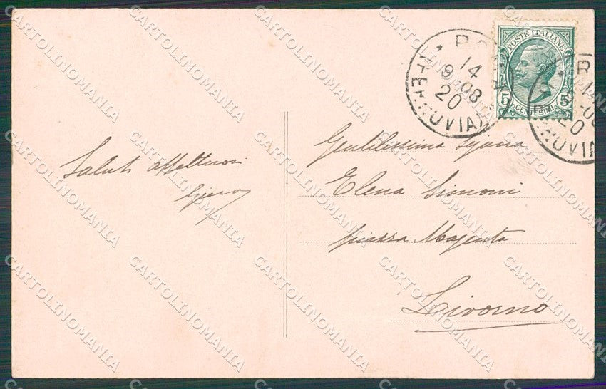 Reali Royalty Savoia Umberto II Alterocca 1503 Foto cartolina XF6476 – retro