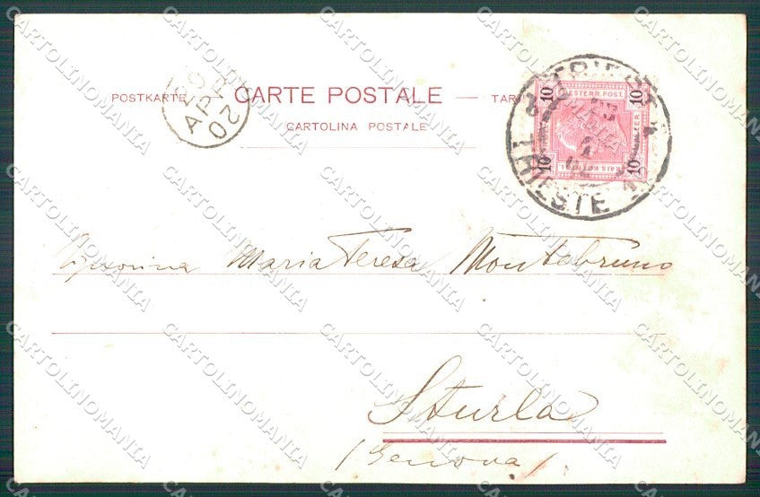 Reali Royalty Savoia Iolanda cartolina XF6482 – retro