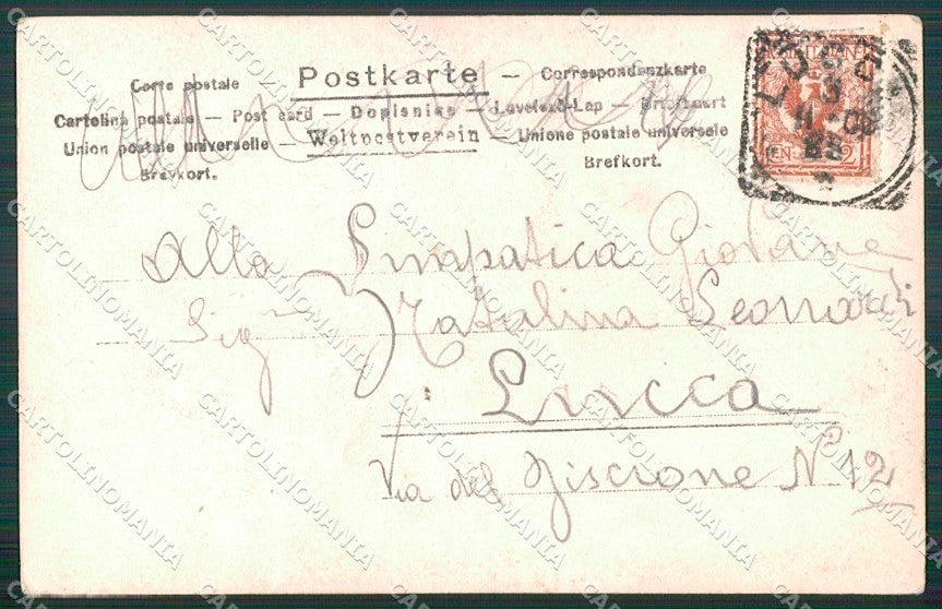 Reali Royalty Savoia Iolanda Foto cartolina XF6483 – retro